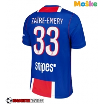 Moške Nogometnih dresov Paris Saint-Germain Warren Zaire-Emery #33 Domači 2026-27 Kratki rokavi